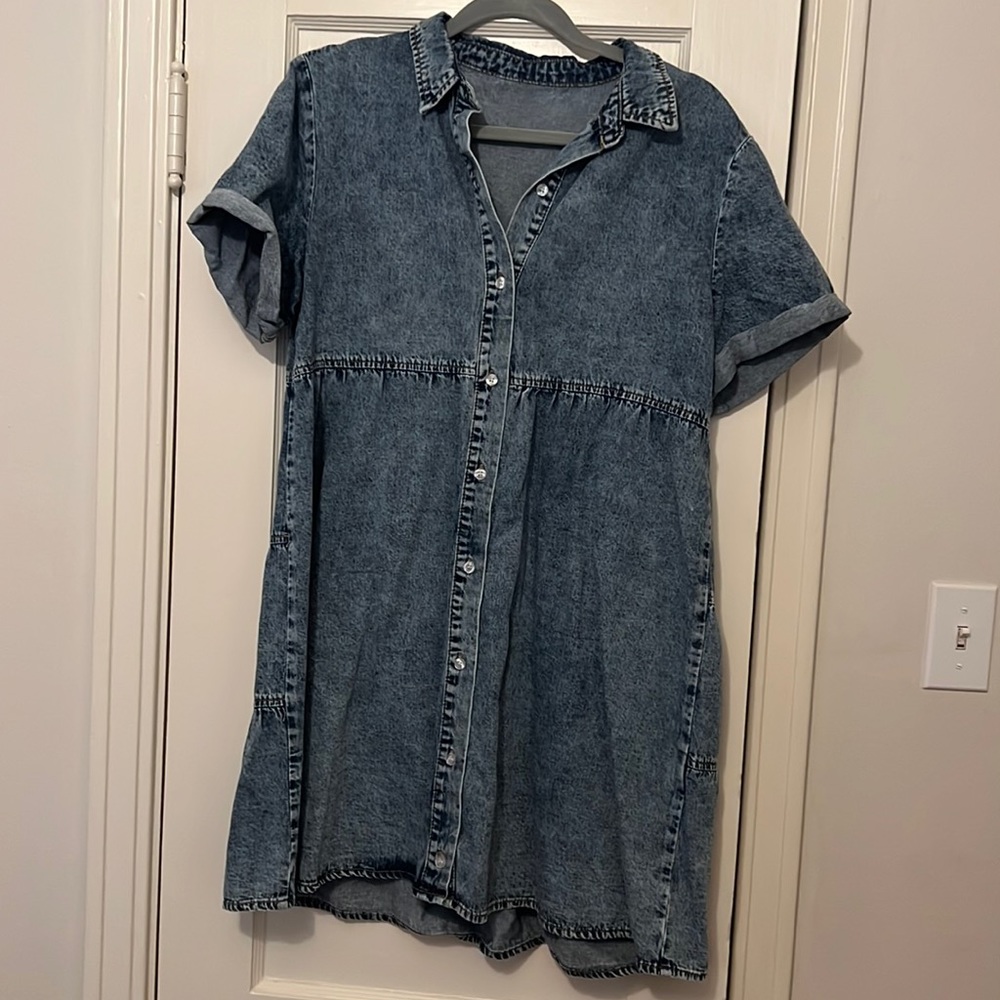 Denim dress